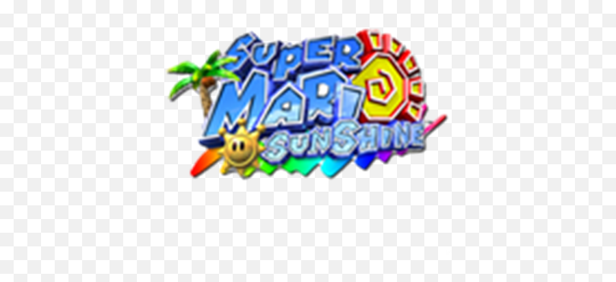 Super Mario Sunshine Logo Transparent - Roblox Super Mario Sunshine Png,Super Mario Transparent