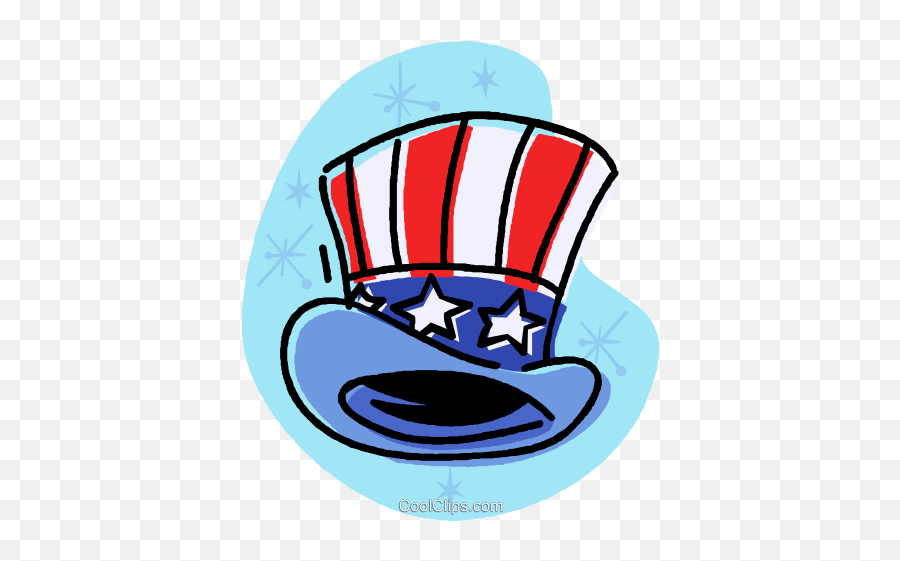 Uncle Samu0027s Top Hat Royalty Free Vector Clip Art - Clip Art Png,Uncle Sam Png