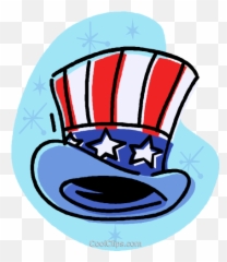 Uncle Samu0027s Top Hat Royalty Free Vector Clip Art - Clip Art Png,Uncle Sam Png