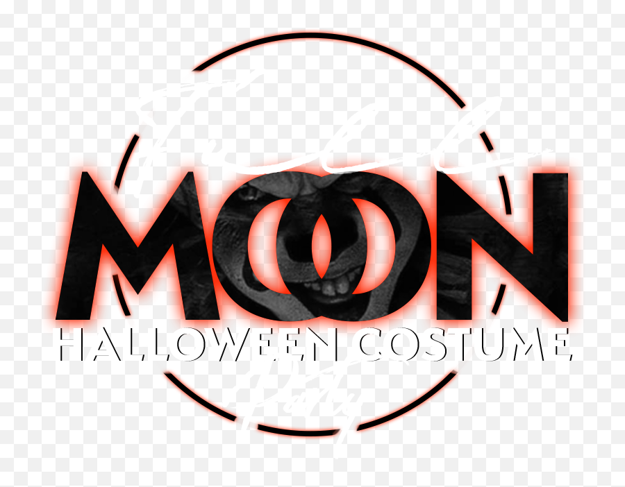 Full Moon Halloween Costume Party - Graphic Design Png,Halloween Logo