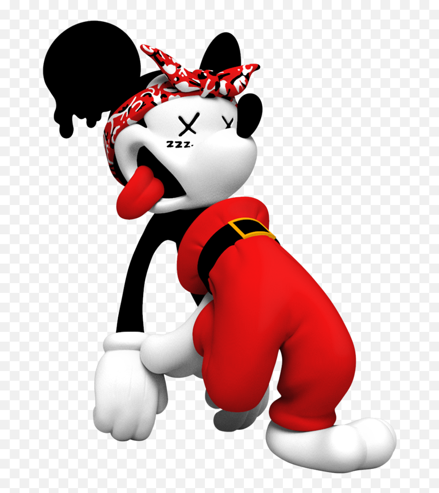 Droopy Mouse By Pool U2013 Mighty Jaxx - Droopy Mouse By Pool Png,Mighty Mouse Png
