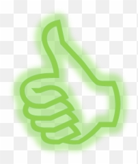 Thumb Up Green Transparent Png - Stickpng Green Thumbs Up Transparent Background,Thumbs Up Logo