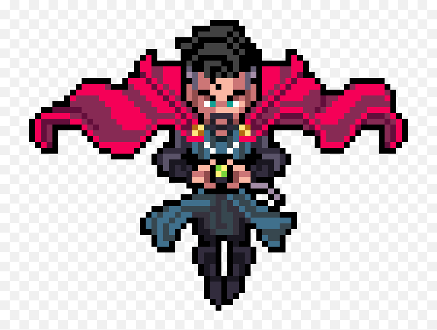 Pixilart - Doctor Strange By Jako85 Pixel Art Black Widow Png,Doctor Strange Png