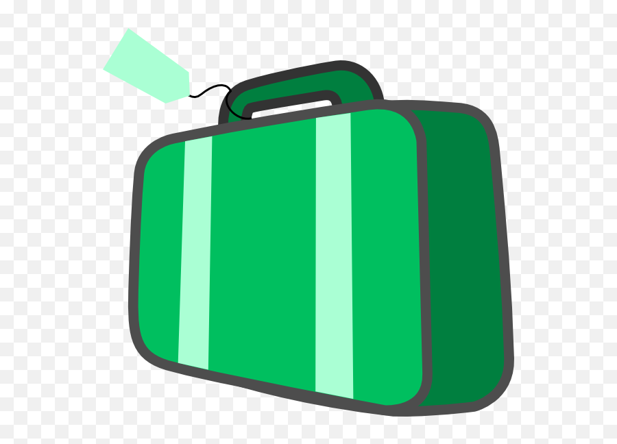 Suitcase Clip Art - Vector Clip Art Online Clipart Suitcase Public Domain Png,Travel Clipart Png