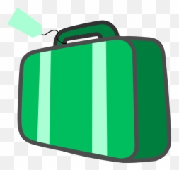Suitcase Clip Art - Vector Clip Art Online Clipart Suitcase Public Domain Png,Travel Clipart Png
