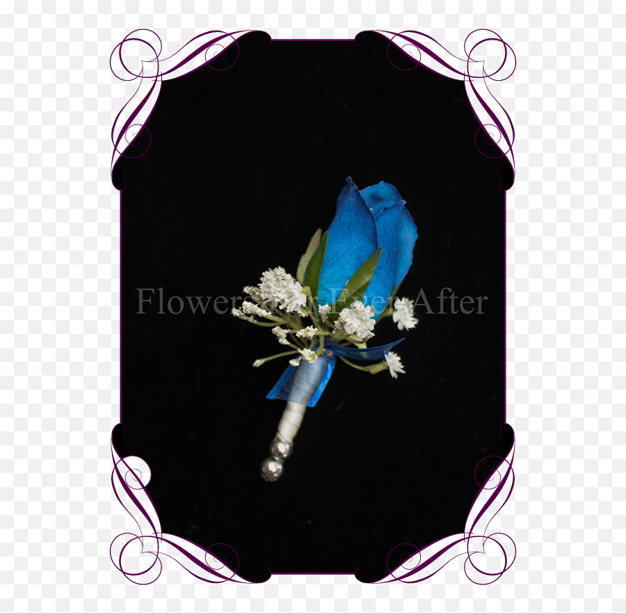 Royal Blue Roses Png Gallery - Groom Wedding Boutonniere Paper Flower,Blue Rose Png