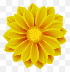 Flower Clipart Png Yellow Pictures