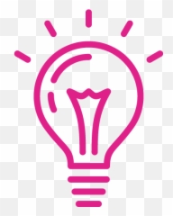 Barbie Pink Light Bulb 2 Icon - Free barbie Transparent Purple Light Bulb png