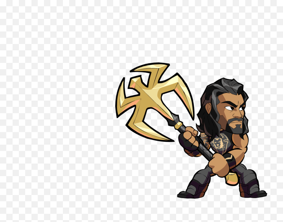 Download Brawlhalla Wwe - Wwe Superstars Png Cartoon,Wwe Roman Reigns Png