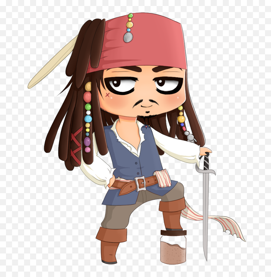 Download Jack Sparrow - Captain Jack Sparrow Cartoon Png,Jack Sparrow Png