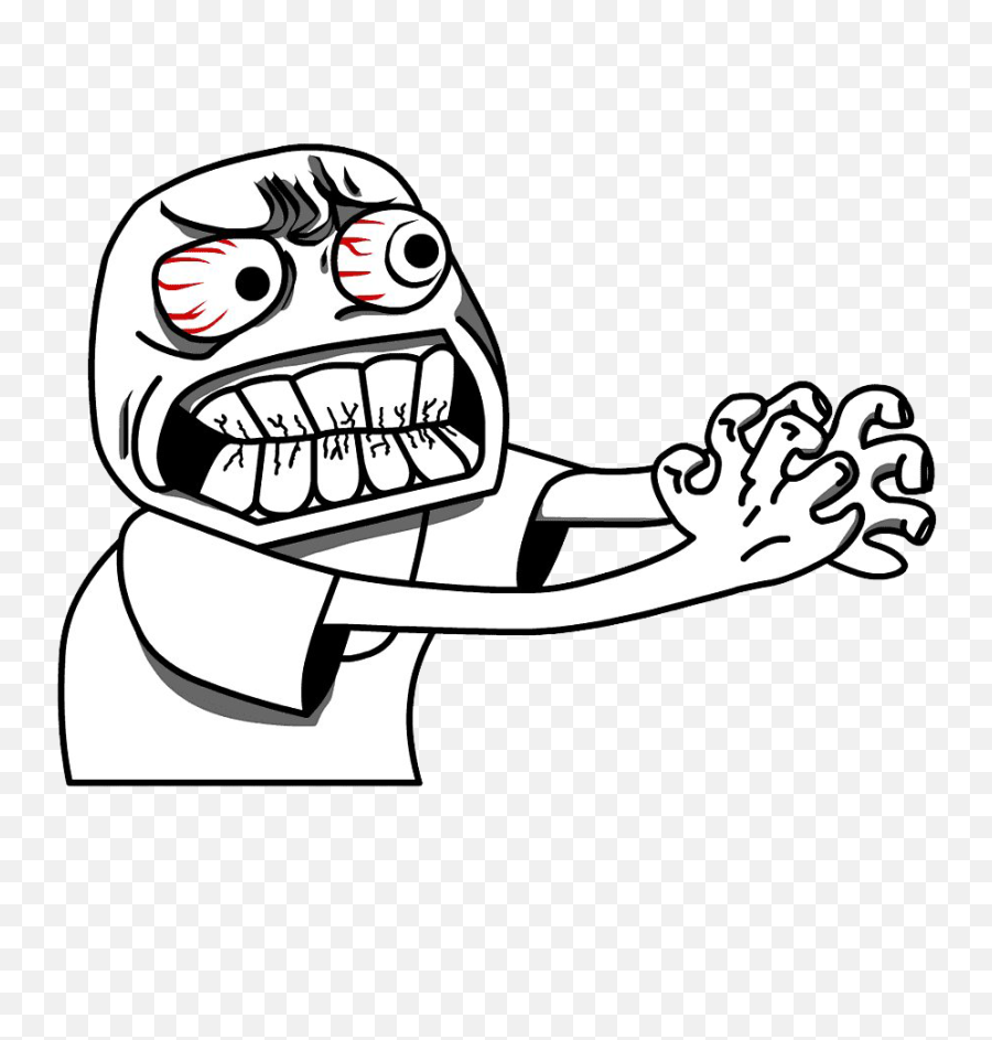 Trollface Png Hd - Angry Meme Png,Troll Face Png No Background