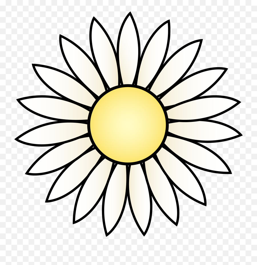 Transparent Background - Sunflower Clipart Black And White Png,Sunflower Transparent Background