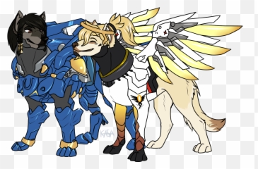 Kasaru2911 - Pharah X Mercy Fanart png