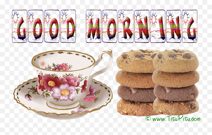 Good Morning Image Png Transparent Background Free Download - Good Morning With Breakfast,Good Morning Png