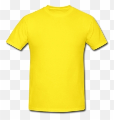 Yellow Color Tees Shirt - Disney Logo T Shirt Png,T Shirt Png