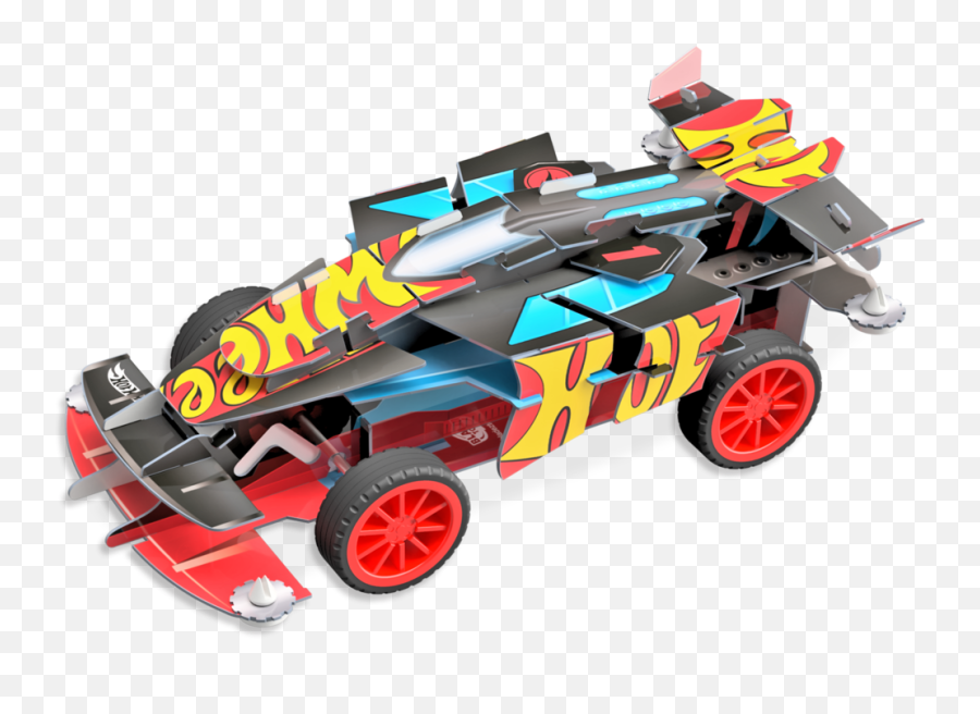 Hot Wheels Maker Kitz - Build U0026 Race One From A Range Black Hot Wheels Maker Kitz Logo Png,Hotwheels Png