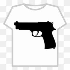 Gun - silhouette Roblox T Shirt Robux png