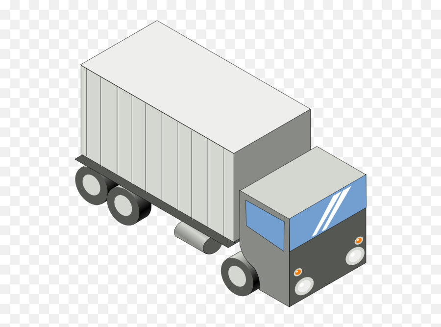 Iso Truck Png Svg Clip Art For Web - Download Clip Art Png Lorry Clipart,Box Truck Png