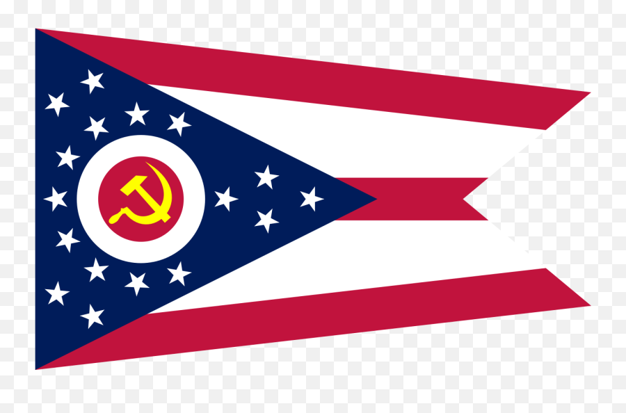 Ohio Communist Flag - Ohio State Flag Png,Communist Flag Png