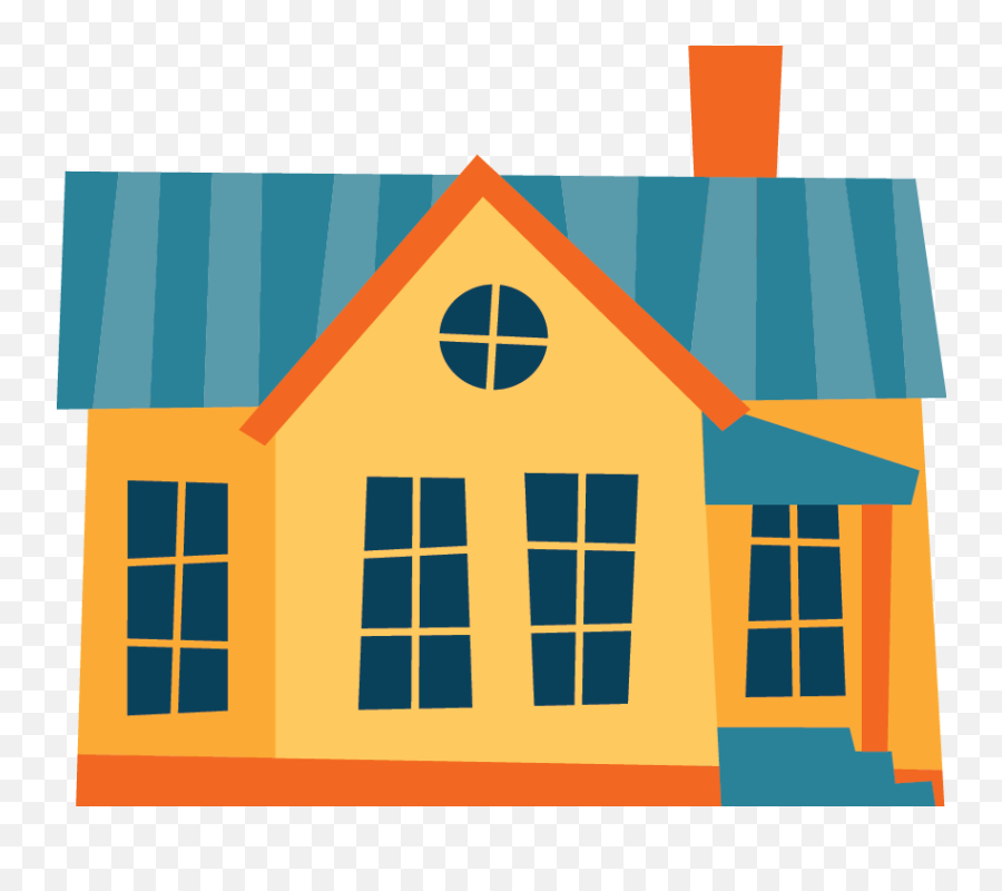 Cartoon Home Transparent Png Clipart - Home Cartoon Images Png,House Cartoon Png