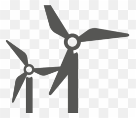 Windmill Clipart Propeller - Propeller Png Download Full Wind Mill Clipar Black And White,Propeller Hat Png