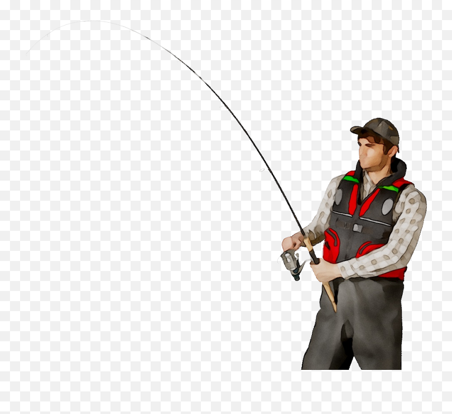 Fishing Rods Fisherman Portable Network - Fisherman Transparent Background Png,Fishing Pole Png