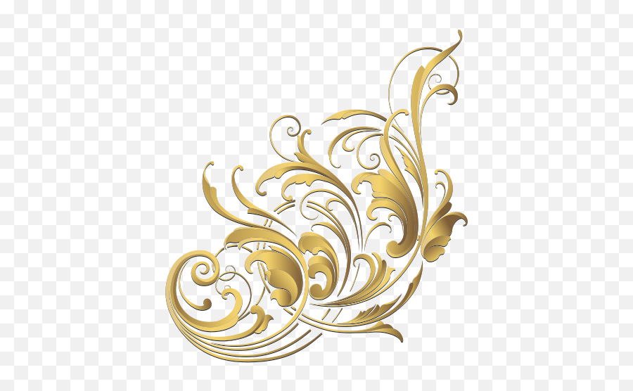 filigree with no background