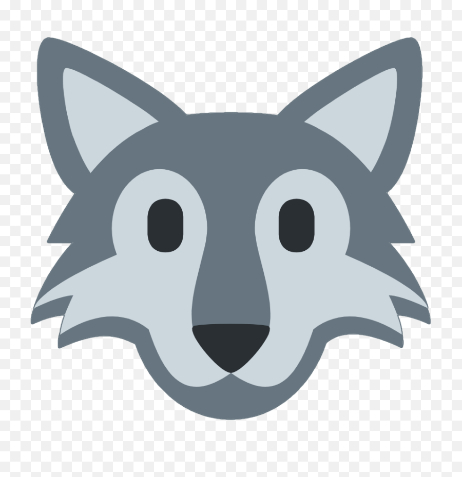 Wolf Emoji - Wolf Emoji Png,Lobo Png