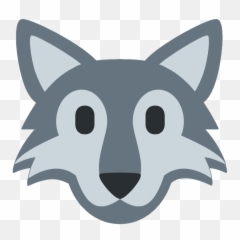 Wolf Emoji - Wolf Emoji Png,Lobo Png