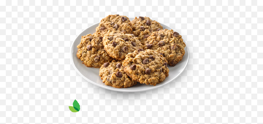 Oatmeal Chocolate Chip Cookies Recipe With Truvia Cane Sugar - Chocolate Chip Cookies Png,Oatmeal Png