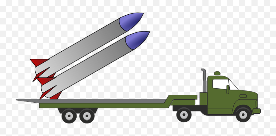 Missile Truck Clipart Free Download Transparent Png - Clipart Missile,Missile Png