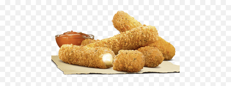 Mozzarella Sticks - Bk Chicken Fries Png,Mozzarella Sticks Png