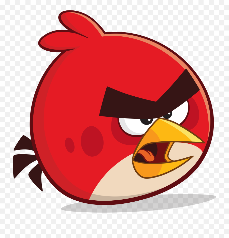Angry Birds - Angry Birds Red Png,Angry Birds Png