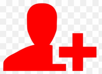 Red Add User Icon - Free Red User Icons Add New User Icon Red Png,User Icon Png
