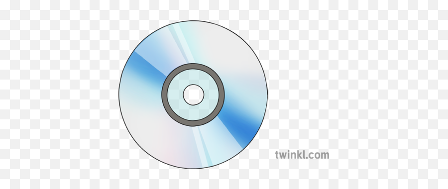 Cd Computer Disk Illustration - Twinkl Optical Storage Png,Compact Disk Logo