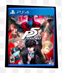 Persona 5 For Playstation3 And Playstation4 - Ps4 png