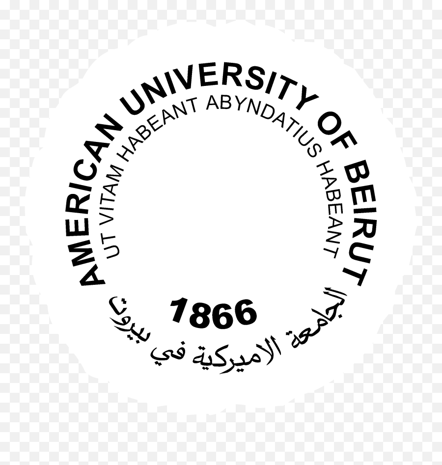 American University Of Beirut 01 Logo - Universidade Americana De Beirute Png,American University Logos