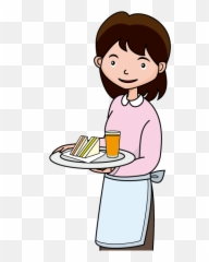 Library Of Waitress Pictures Graphic Stock Png Files - Restaurant Waitress Clipart,Waitress Png