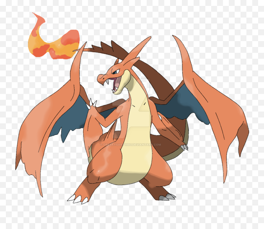 Charizard Transparent Background - Draw Mega Charizard Y Png,Charizard Transparent