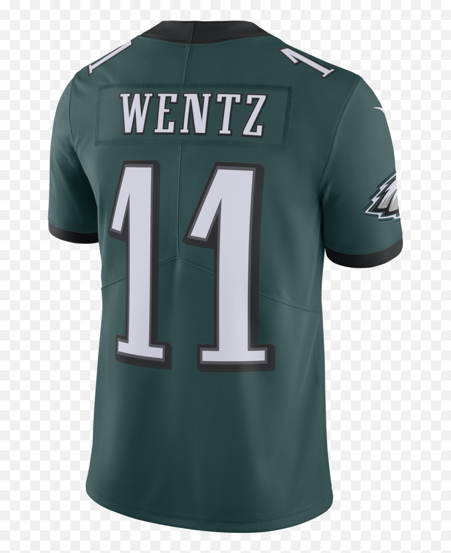 Carson Wentz Jersey Black Transparent - Short Sleeve Png,Carson Wentz Png