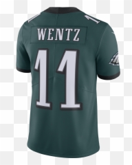 Carson Wentz Jersey Black Transparent - Short Sleeve Png,Carson Wentz Png