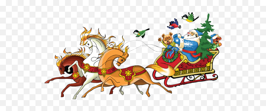 Png4all - Free Santa Sleigh Image For Download Png,Santa Sleigh Transparent
