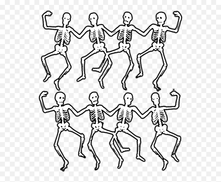 Dancing Skeletons Fleece Blanket - For Running Png,Dancing Skeleton Png