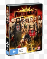 Wwe Wrestlemania 35 - DVD Wwe Dvd png