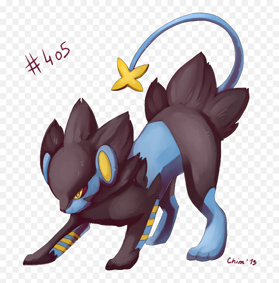 Luxray Par - Drawing Full Size Png Download Seekpng Luxray Drawing,Luxray Png