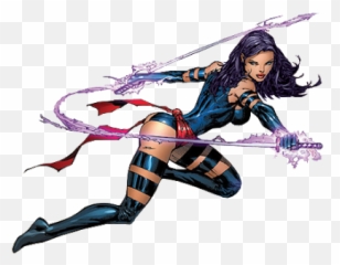 Comics Png Image With No Background - Psylocke Comic,Psylocke Png