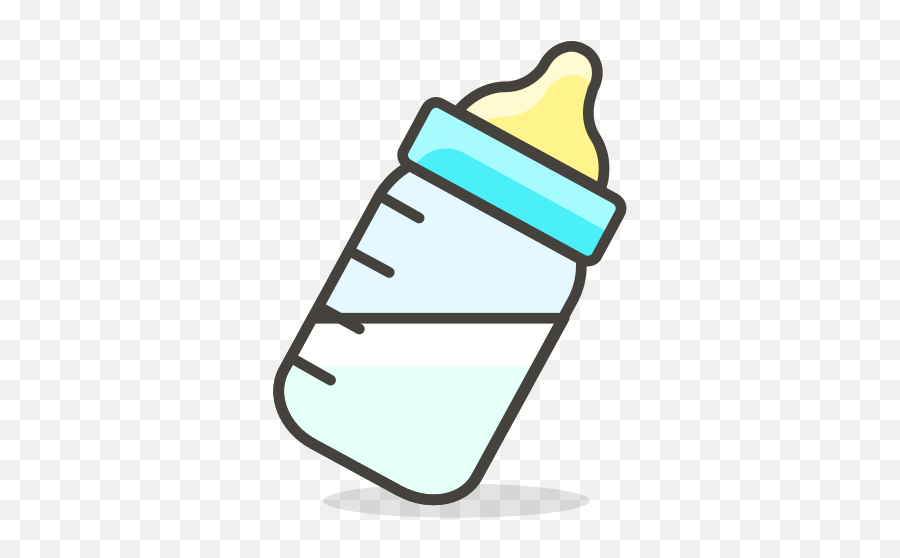 Feeding Bottle Milk Free Icon Of - Milk Bottle Clipart Png,Milk Icon