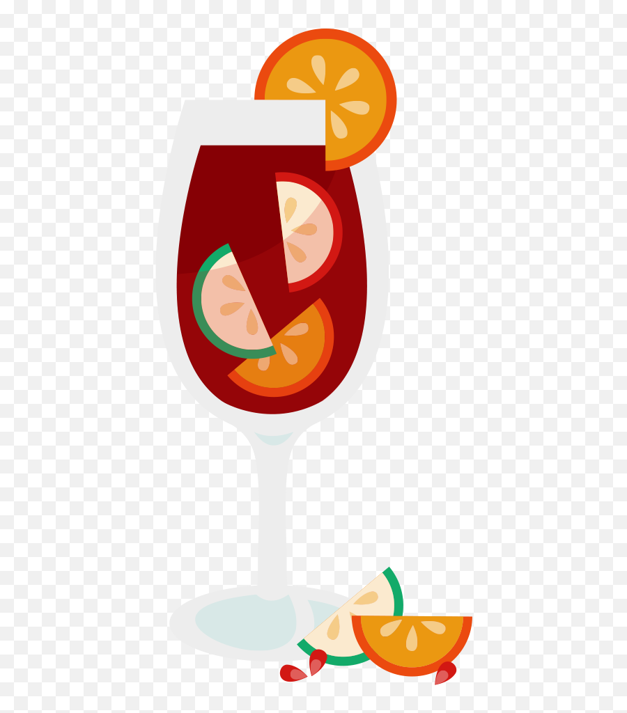 Glasses Clipart Sangria Transparent Free - Sangria Clipart Png,Glasses Clipart Png