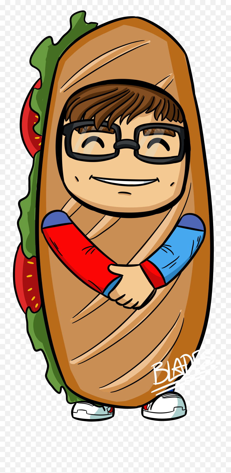 Carson The Subway Sandwich Youtooz Png