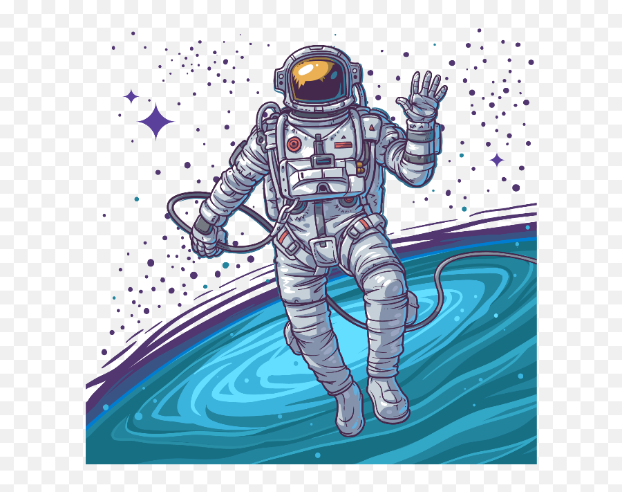 Galaxy Clipart Astronaut Transparent Free - Transparent Astronaut Drawing Png,Astronaut Transparent